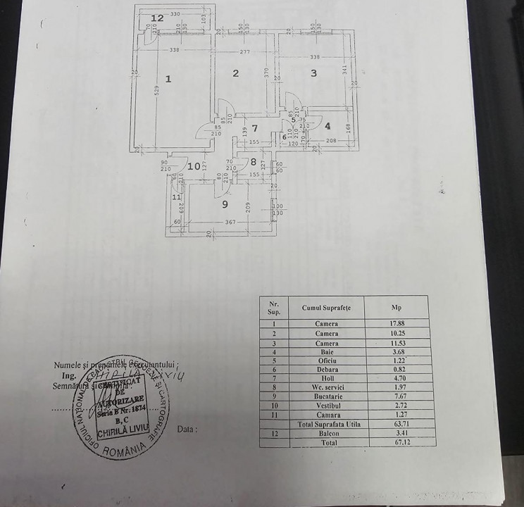 Vanzare | Apartament 3 camere | Valea Ialomitei | 