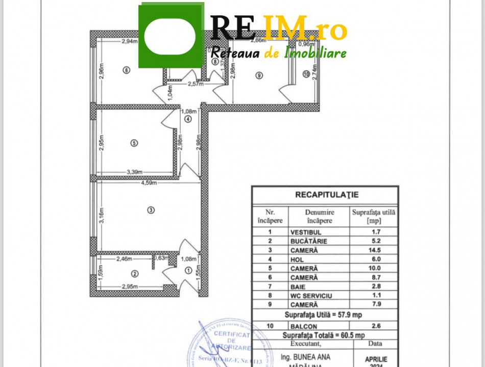 Vanzare | Apartament 4 camere | Dr. Taberei | 