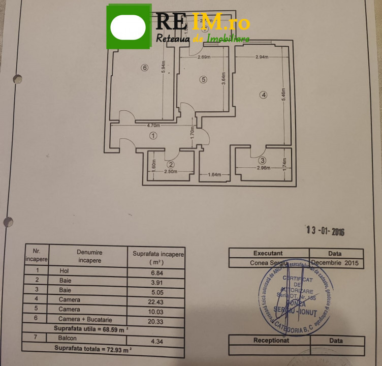 Vanzare | Apartament 3 camere | Prelungirea Ghencea | 