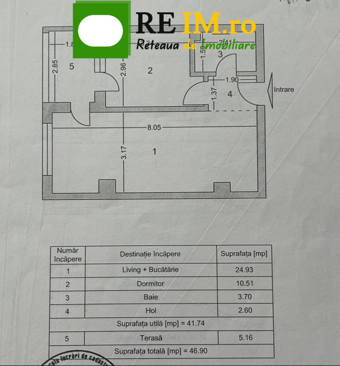 Vanzare | Apartament 2 camere | Dream Residence | 