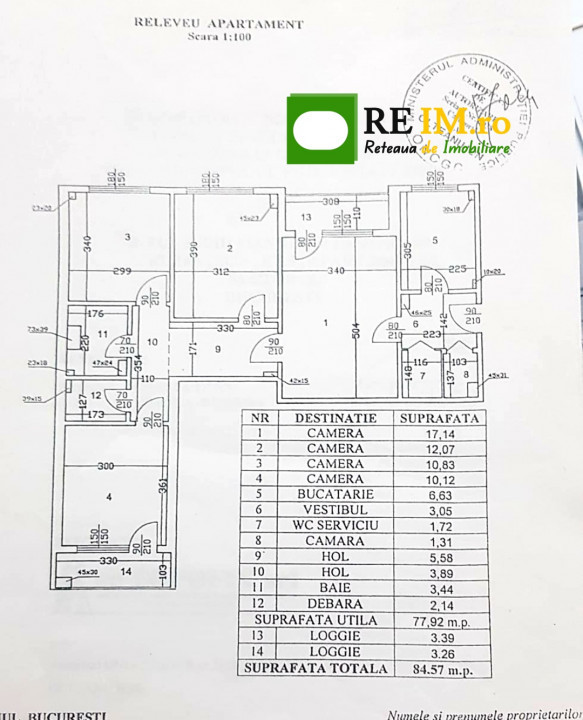 4 Camere | 2 Bai | Maniu | Et. 5 | Anvelopat