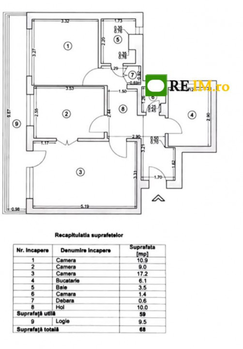 3 Camere | Decomandat | Valea Argesului | Renovat 2024